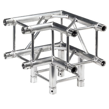 Global Truss 1.64' (0.5m) 3 Way 90 Degree Corner