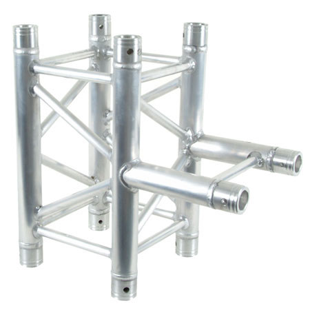 Global Truss 1.64' (0.5m) 3 Way Square to I-Beam T-Junction