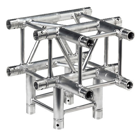 Global Truss 1.64' (0.5m) 4 Way T-Junction