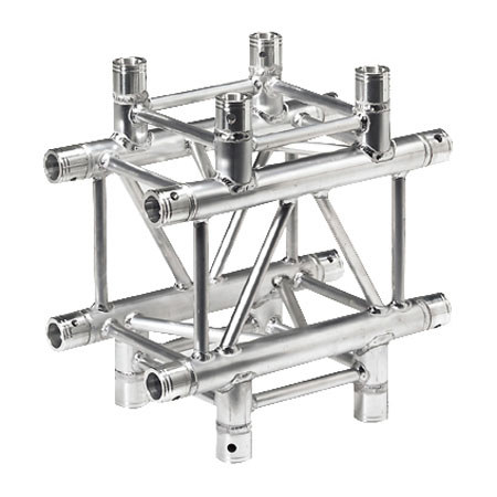 Global Truss 1.64' (0.5m) 4 Way Cross Junction