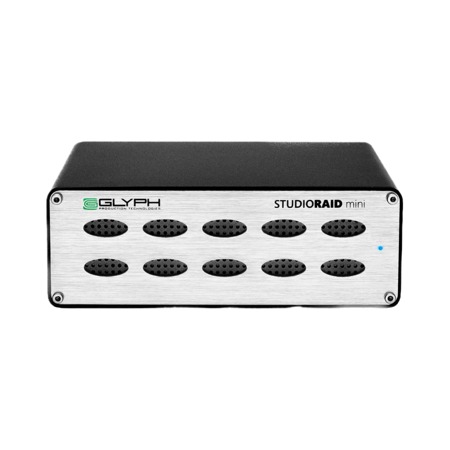Glyph Technologies StudioRAID Mini 8TB (2x4TB SSD) 2-Bay USB 3.0 RAID Array