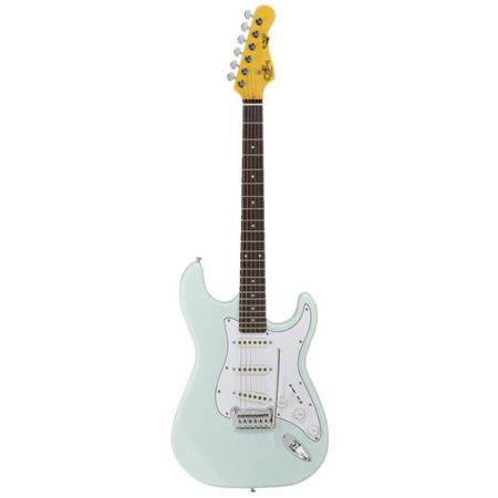 G&L Guitar Tribute S-500 6-String Electric Guitar, Sonic Blue