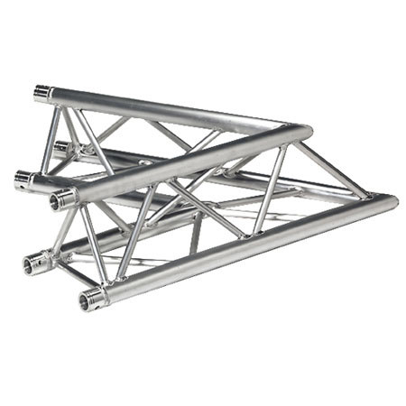 Global Truss 3.28' (1.0m) 2 Way 60 Degree Triangular Corner, Apex Up or Down