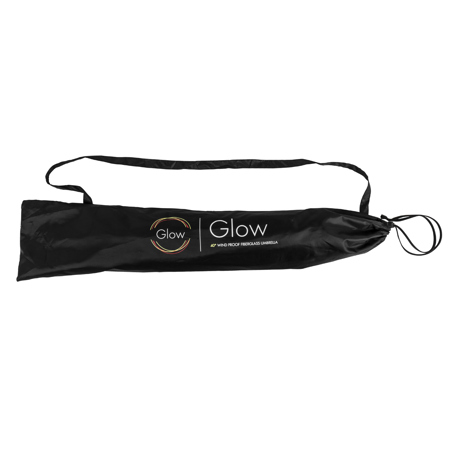 Glow Wind Proof 41" EZ Lock X-Large Deep Fiberglass Umbrella
