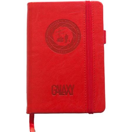 Galaxy Paper All in One Photographer's Planner and Handbook, 6.5x4", Red