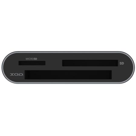 GNARBOX XQD Reader with microSD/SD UHS-II, USB 3.1 Type-C