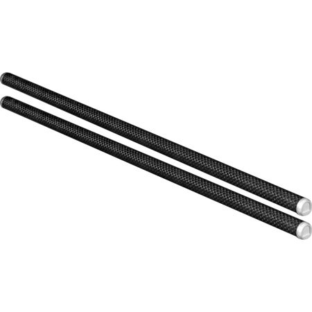 Genus Genustech 15mm Deluxe Carbon Fiber Rod, 18" Length, Pair