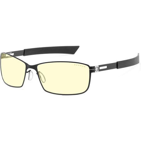 Gunnar Optiks Vayper Gaming & Computer Glasses with Onyx Frame, Amber Tint Lens