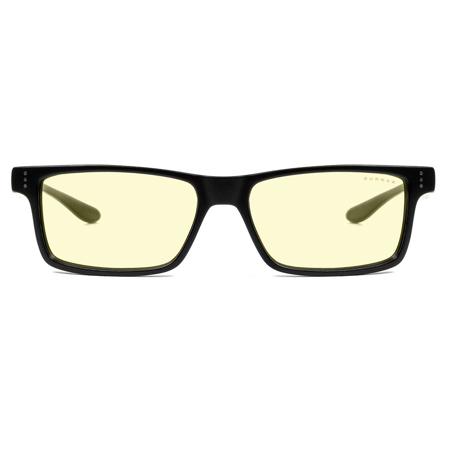 Gunnar Optiks Vertex Gaming/Computer Glasses, Onyx Frame, Amber Tint