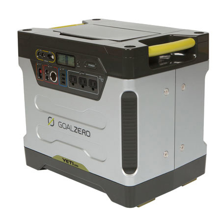 Goal Zero Yeti 1250 Solar Generator with Roll Cart