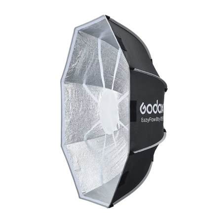 Godox EazyFlow Foldable Bowens Mount Beauty Dish 33.5" (Black & Silver)