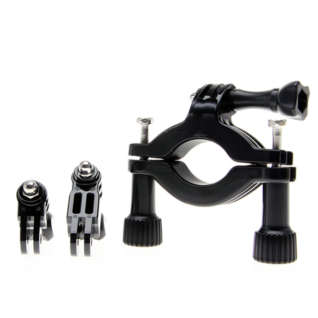 GoPro Roll Bar Mount, 3-Way Pivot Arm, for All GoPro Cameras