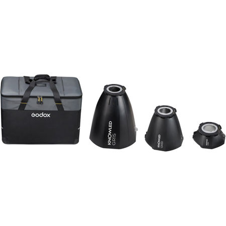 Godox Reflectors 15,30,60 Kit for KNOWLED MG1200BI With Bag