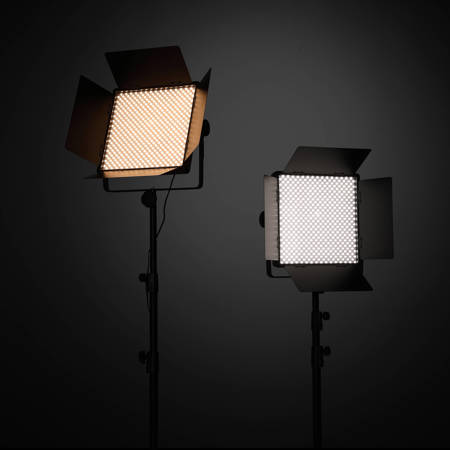 Godox LED1000Bi II Bi-Color LED 2-Light Kit with Stands LED1000BI