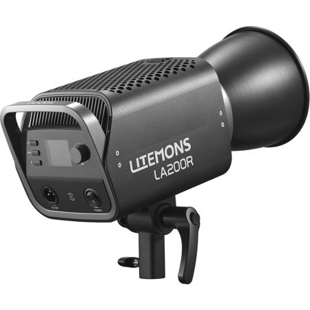 Godox Litemons LA200R RGB LED Monolight Travel Kit, Black LA200R