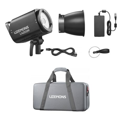Godox Litemons LA200R RGB LED Monolight (Black, Travel Kit)