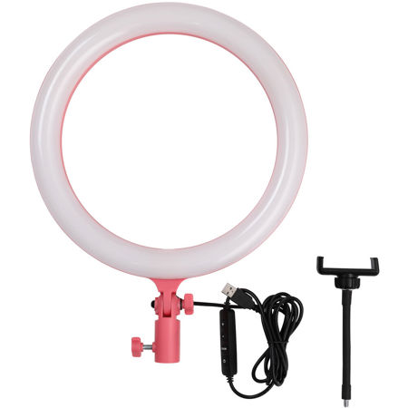 Godox LR120 12" Bi-Color LED Ring-Light, Pink