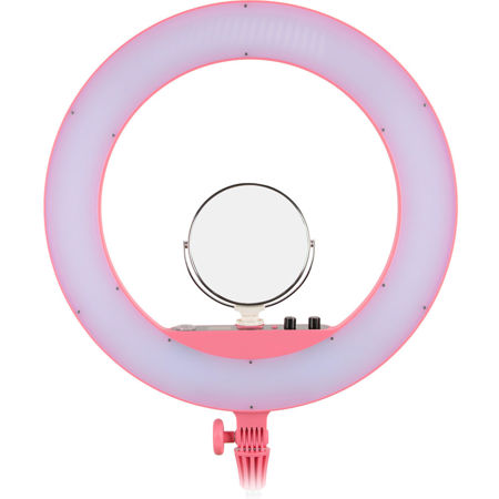 Godox LR160 LED 3200K-8000K Bi-Color Ring Ligh (Pink)