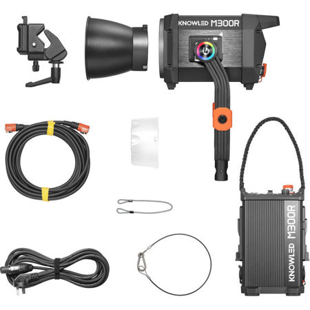 Godox KNOWLED M300R RGB LED Monolight (Travel Kit) M300R K1