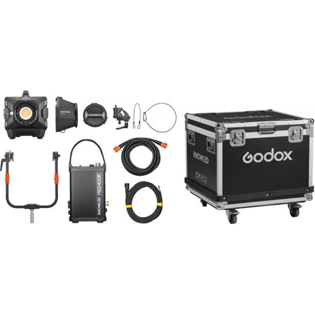 Godox KNOWLED MG2400R RGB LED Video Light with Flight Case