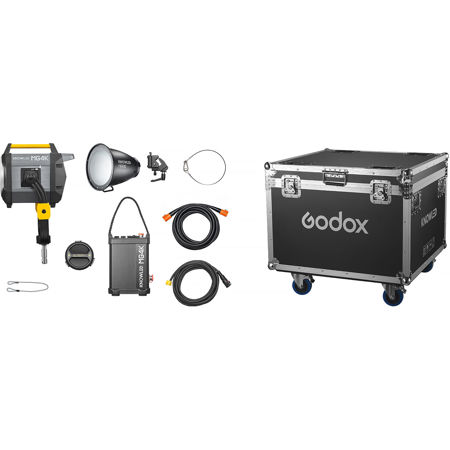 Godox KNOWLED MG4K Bi-Color LED Video Light Kit With Carrying Bag