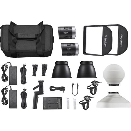 Godox ML30Bi Bi-Color 30W Dainty LED 2-Light Kit