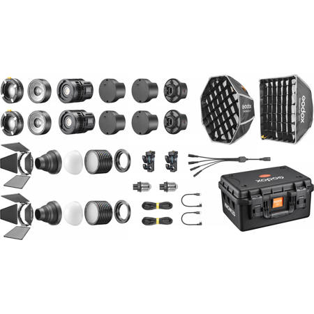 Godox MS60R KNOWLED RGB LED Video Light (2-Light Kit) MS60R 2K Godox MS60R KNOWLED RGB LED Video Light (2-Light Kit) MS60R 2K