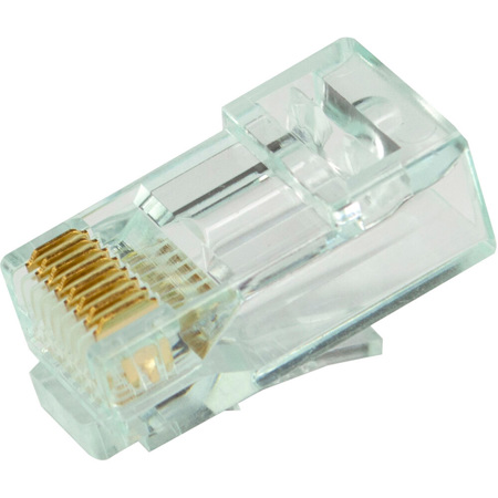 Go Simply Connect Shielded External Standard WE/SS RJ45 Plugs with Bar45,50-Pack