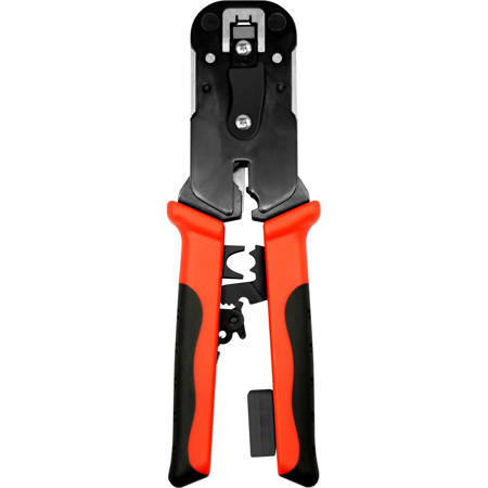 Go Simply Connect All-In-One RJ45 Crimp Tool for Unshielded & Shielded Plugs