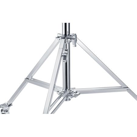 Godox 14.8' Heavy-Duty Roller Stand, Large, Silver SA5045