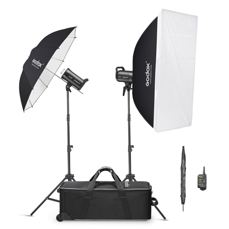 Godox SK300III-V Studio Flash Monolight (2 Light Kit)