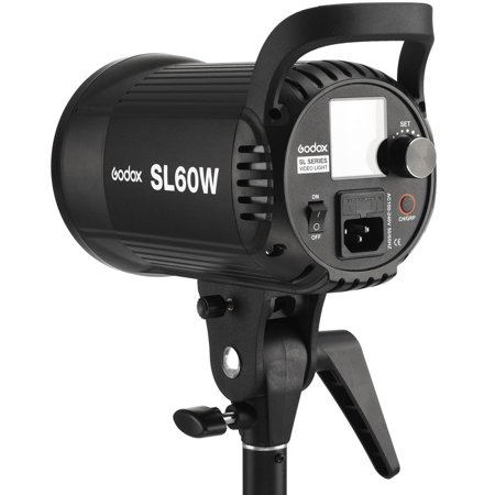 Godox SL Series SL60W 60W White LED Video Light, 5600K Color Temperature