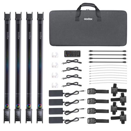 Godox TL60 RGB Tube Light 4 Light Kit