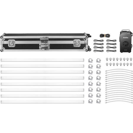 Godox TP4R 4' 64W RGBWW LED Pixel Tube 8-Light Kit