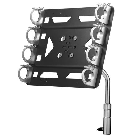 Godox TP-B4 4-Light Bracket for TP Series LED Pixel Tube Lights, Black/Silver