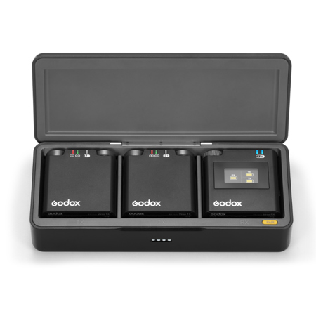 Godox Virso M2 2.4GHz 2-Person Clip-On Wireless Microphone System