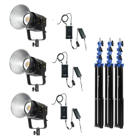 VL150 150W LED Video Light - 3-Light Kit