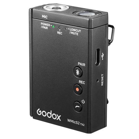 Godox WMicS2 UHF Compact Wireless Microphone Kit 1