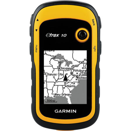 Garmin eTrex 10 Handheld GPS Unit, Yellow/Black