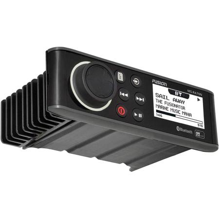 Garmin Fusion MS-RA70N Monochrome LCD Marine Stereo, NMEA 2000 Connectivity
