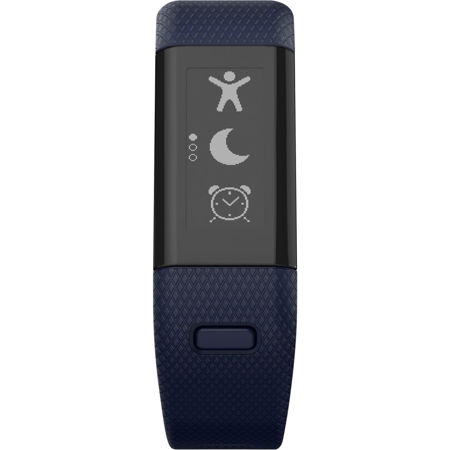 Garmin vivosmart HR+ Activity Tracker, Regular, Midnight Blue/Bolt Blue