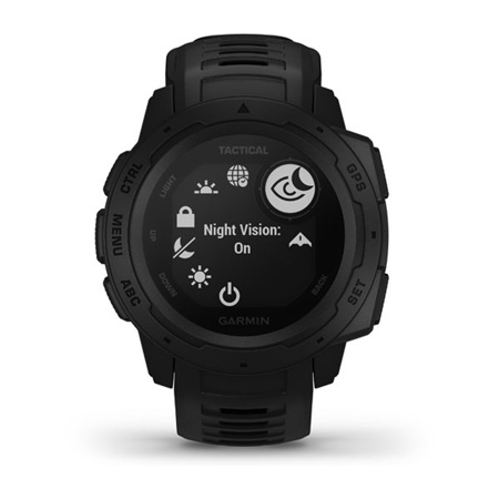 Garmin Instinct Tactical Edition GPS Smartwatch, Black