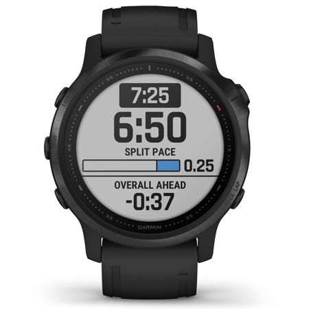 Garmin fenix 6S Pro Edition GPS Smartwatch, Black with Black Band