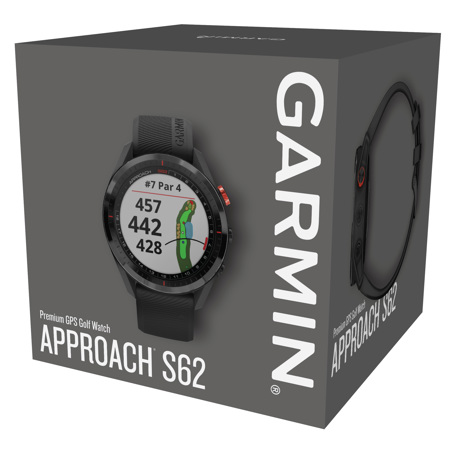 ◯美品　GARMIN APPROACH S62 Garmin Approach S62 Premium GPS Golf Watch, Black 010-02200-00