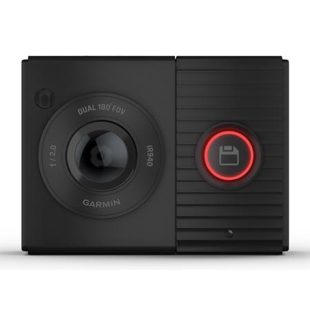 Garmin Tandem Dual-Lens Dash Cam with Two 180-Degree Lenses