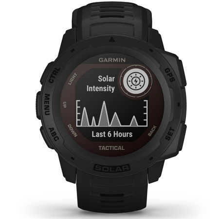 Garmin Instinct Solar Tactical Edition GPS Smartwatch, Black