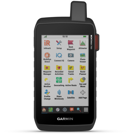 Garmin Montana 750i Rugged GPS Touchscreen Navigator with inReach Technology and 8 MP Camera