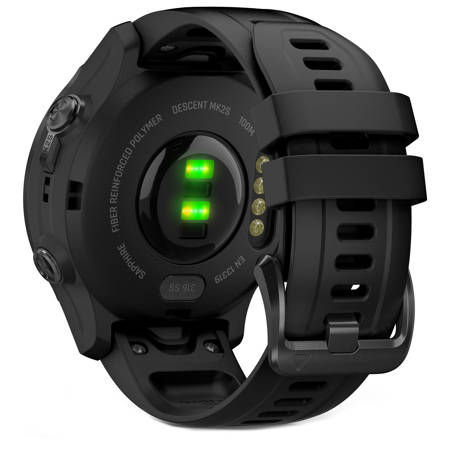 Garmin Descent MK2S Dive 43mm GPS Smart Watch, Carbon Gray DLC 