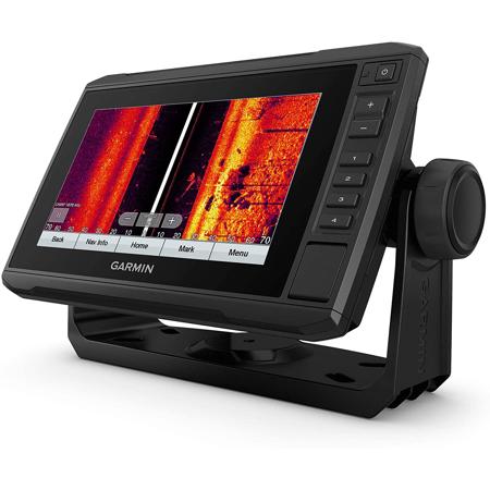 Garmin ECHOMAP 7" UHD 73sv Chartplotter w/GT56UHD-TM Transducer, U.S LakeVu g3