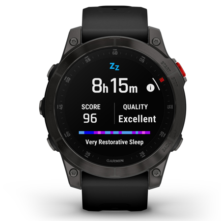 Garmin Epix Gen 2 Sapphire 47mm GPS Smartwatch, Black Garmin Epix Gen 2 Sapphire 47mm GPS Smartwatch, Black